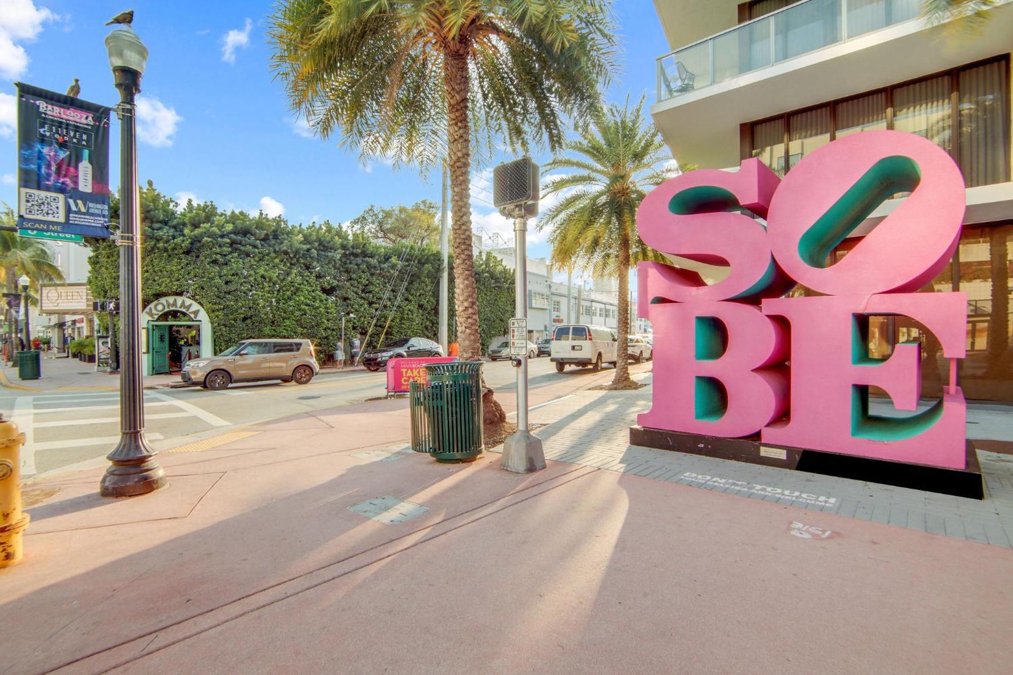 Beachy 1 B/R, W/2 Queen Beds, On Ocean Drive Beach ไมอามีบีช ภายนอก รูปภาพ