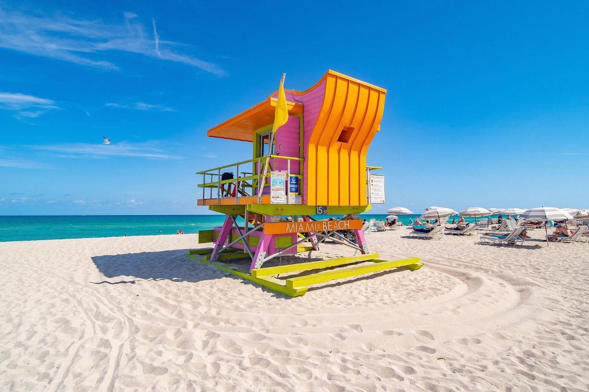 Beachy 1 B/R, W/2 Queen Beds, On Ocean Drive Beach ไมอามีบีช ภายนอก รูปภาพ